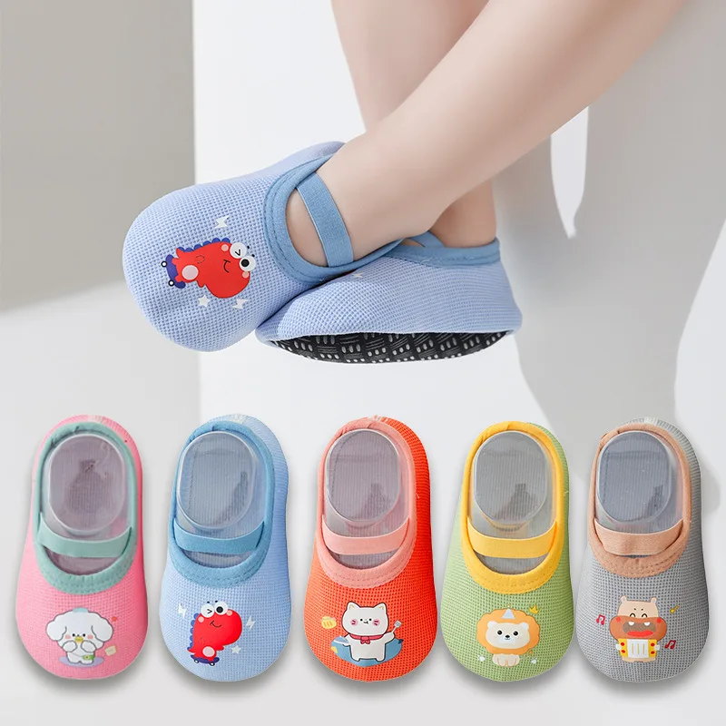 Baby Non-slip Socks Children Indoor Warm Floor Shoes Boys and Girls Toddler Shoes Amusement Park Kindergarten Non-slip