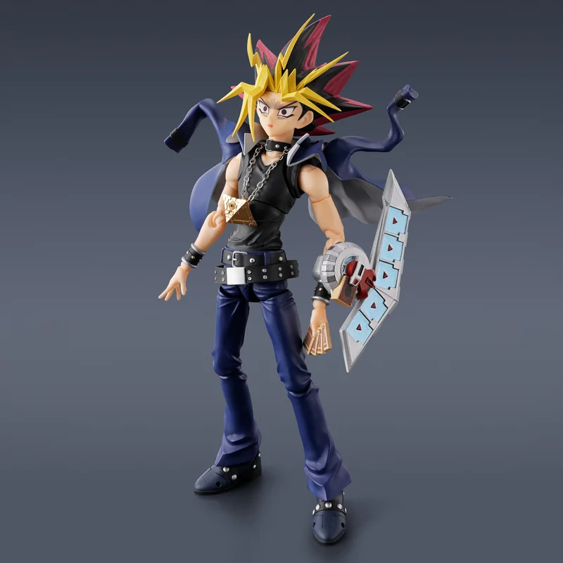 Yu-Gi-Oh Atum Yugi Muto Figure Pharaoh PVC 18cm Poseable Model Anime Toy Collectible Display Gift Shf Official In Stock