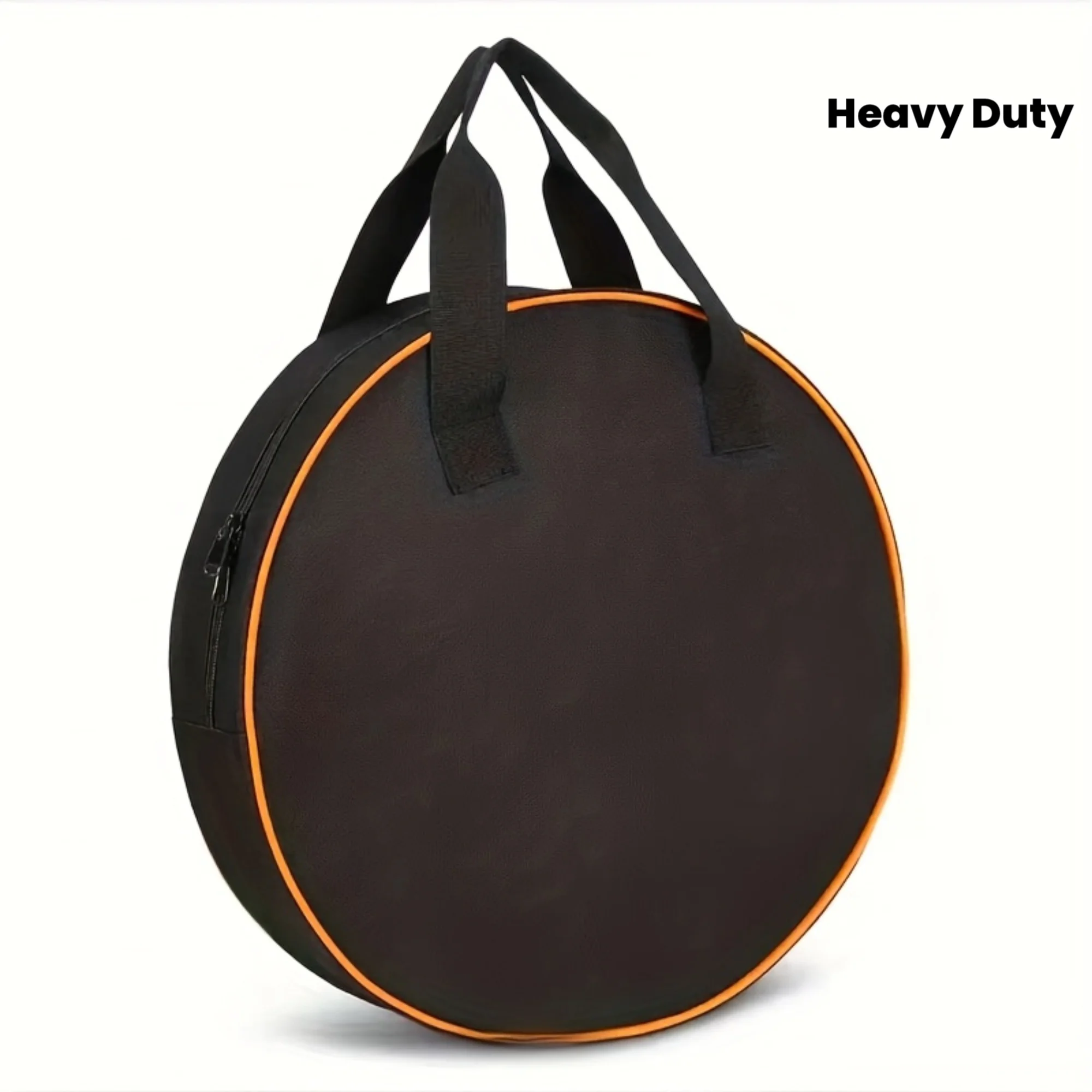 

Heavy-duty Round Tool Bag with Zipper Closure – a Portable Storage Organizer Made from Durable Fabric, Suitable for RV,Gardening