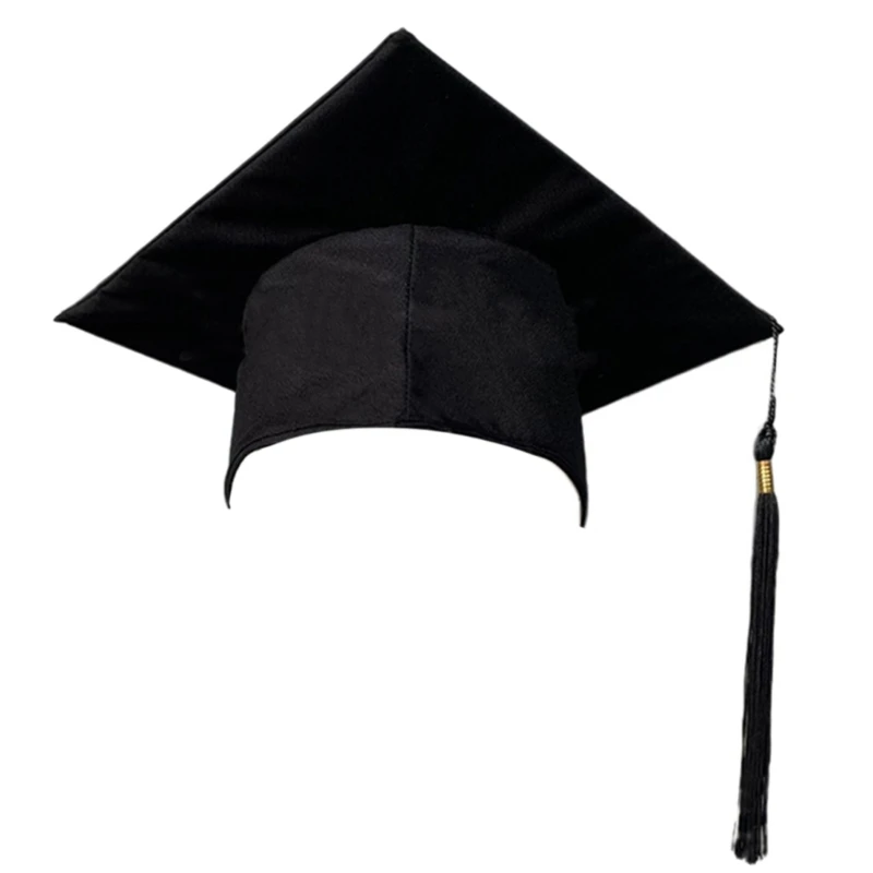 College Graduation Hat Bachelor with Tassels for High School Bachelor GRAD with Golden 2023 Graduates