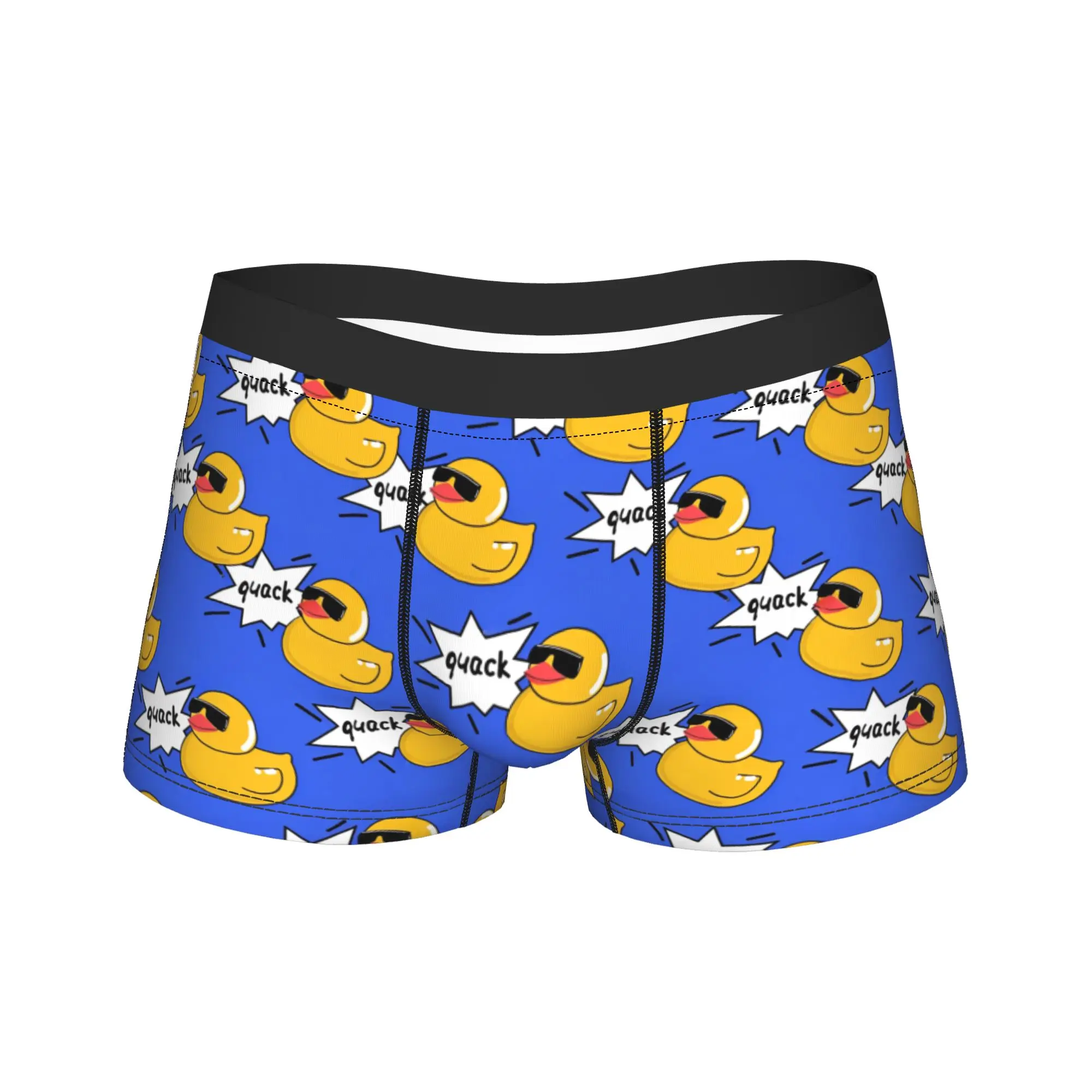 

Men's Cute Duck Cartoon Underwear Novelty Boxer Briefs Shorts Panties Male Soft Underpants S-XXL