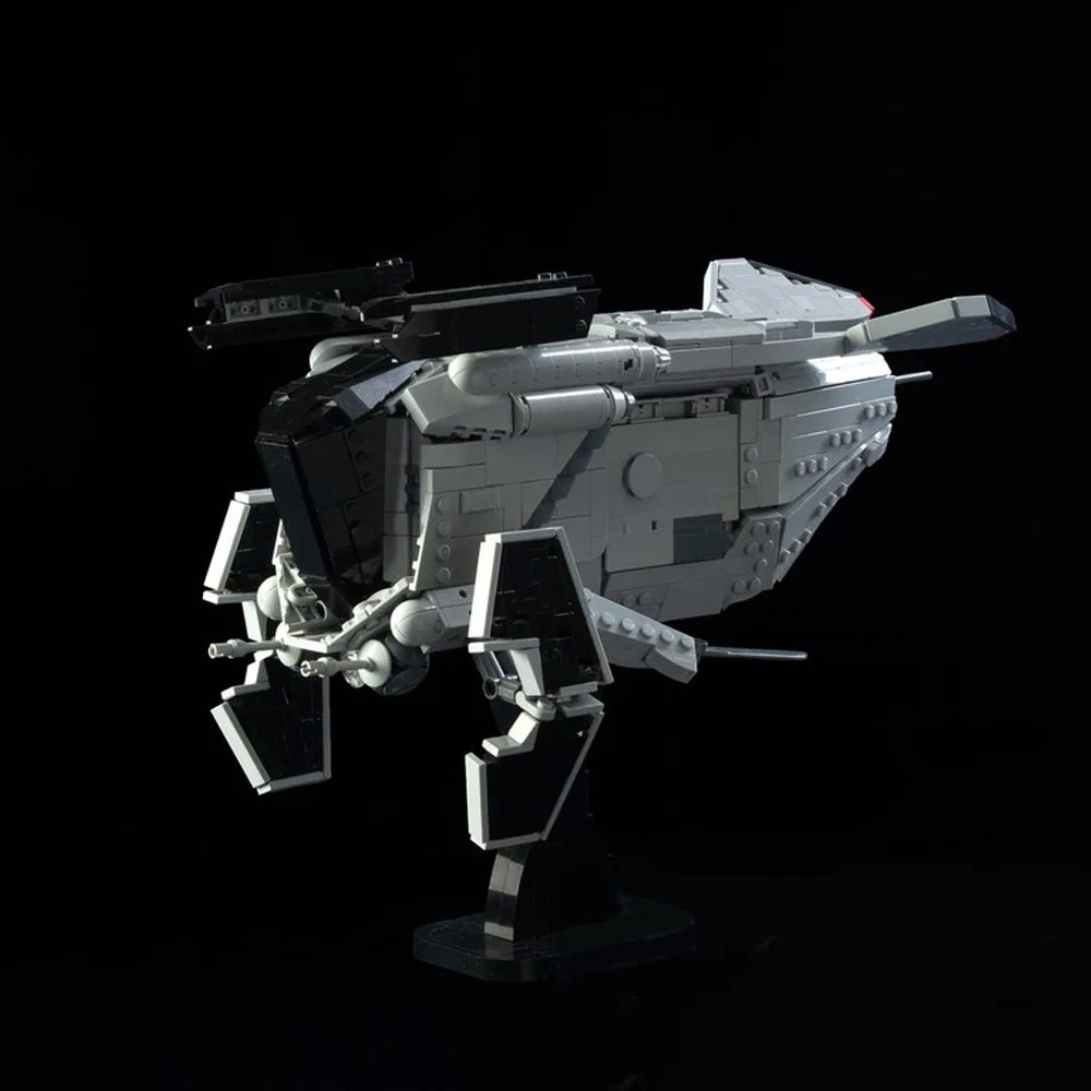 

1732PCS MOC Space War Patrol Transport Plane Model Gunship Building Blocks DIY Assembly Toys Children Boys Collection Gift Set