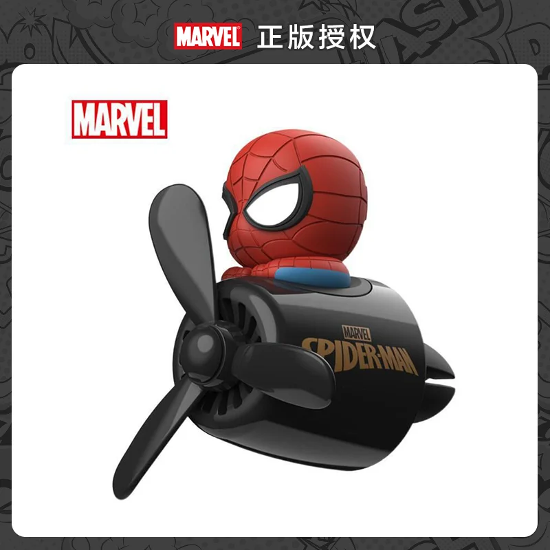 Marvel Spider Man Pilot perfume Air conditioning outlet decoration Fragrance Perfume for car Cute ornamen Hipster character