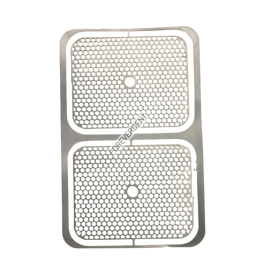 2/4-in-1 زراعة الأسنان شبكة تيتانيوم تجديد العظام الفضية GBR مرنة وآمنة لجراحة الفم #3