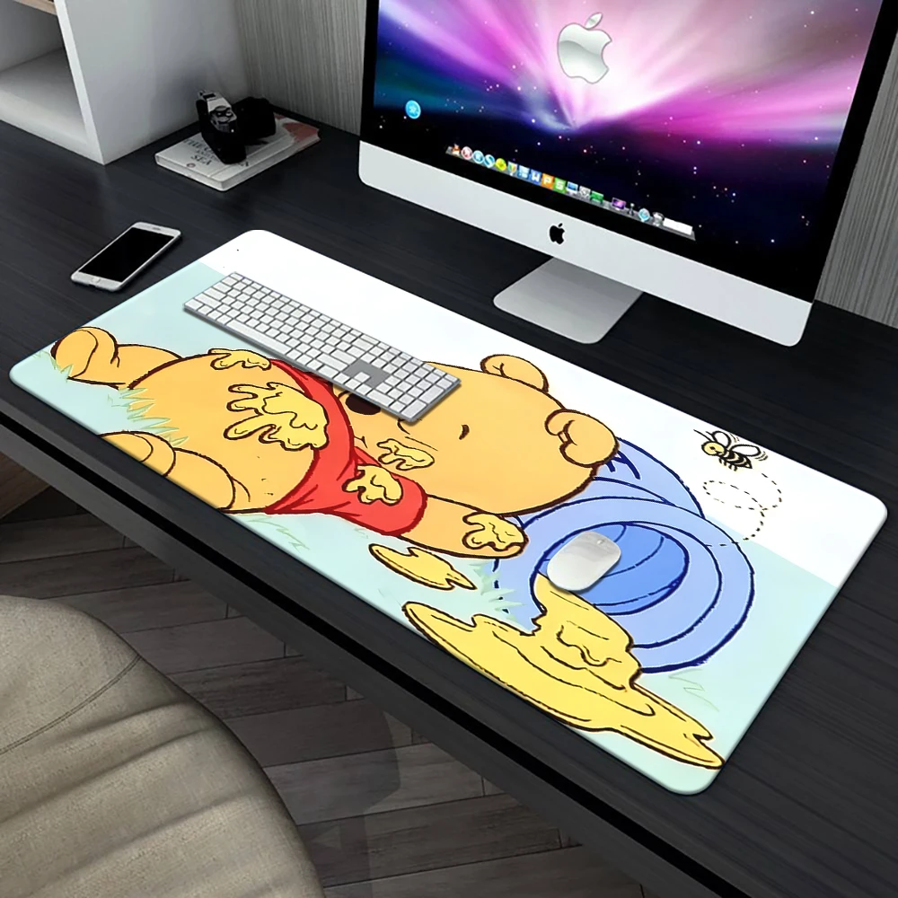 Winnie the Pooh print Mouse Pad Keyboard Gaming Accessories Mouse Mats Game Office Computer PC Gamer Laptop Desk Mat table mat