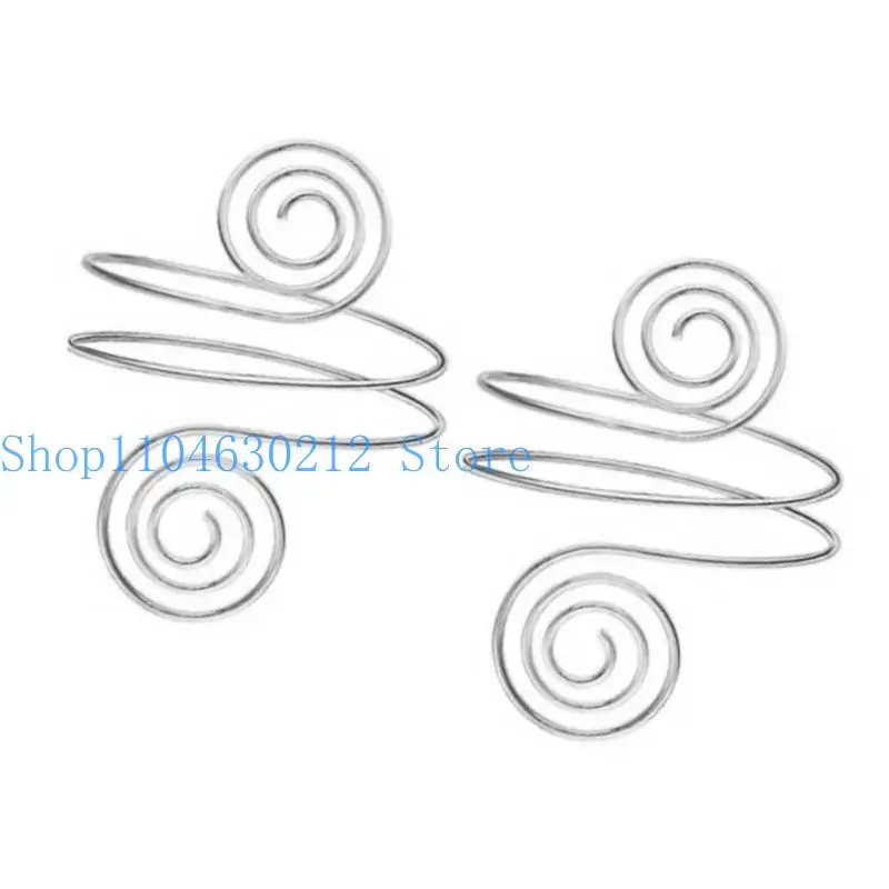 652F Simple Filegreed Arm Chain Coils Armlet Coils Armlet Open Bangle for Beach