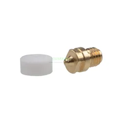2pcs Zortrax M200 Plus / M300 Plus Hotend V3 Replacement Brass Nozzle W/ Insulation Sock 3D printer parts