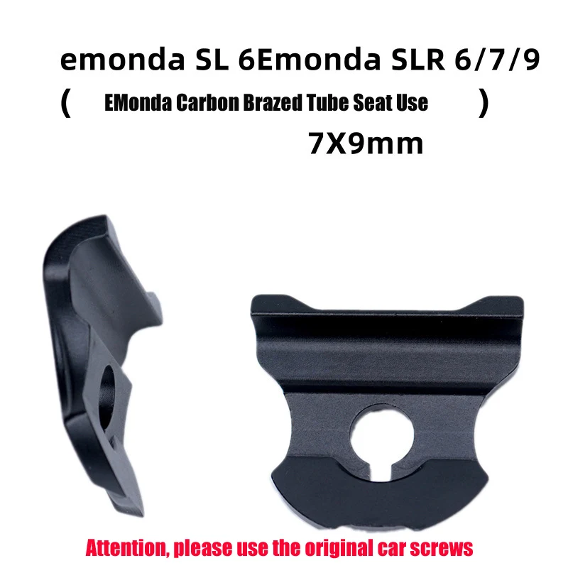 Morsetto reggisella per bicicletta 7*9 / 7*10 mm Parti del binario sella in carbonio Morsetto reggisella adatto per bici da strada in carbonio Madone/Domane Ues