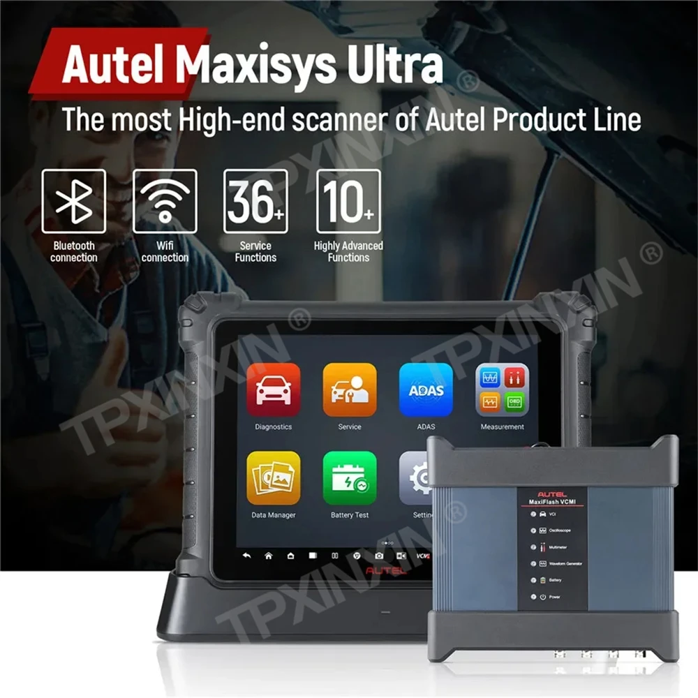 AUTEL MaxiSys Ultra ECU Programming & Coding Intelligent All-System Diagnostics Tool 4+256GB ULTRA LITE 12.9