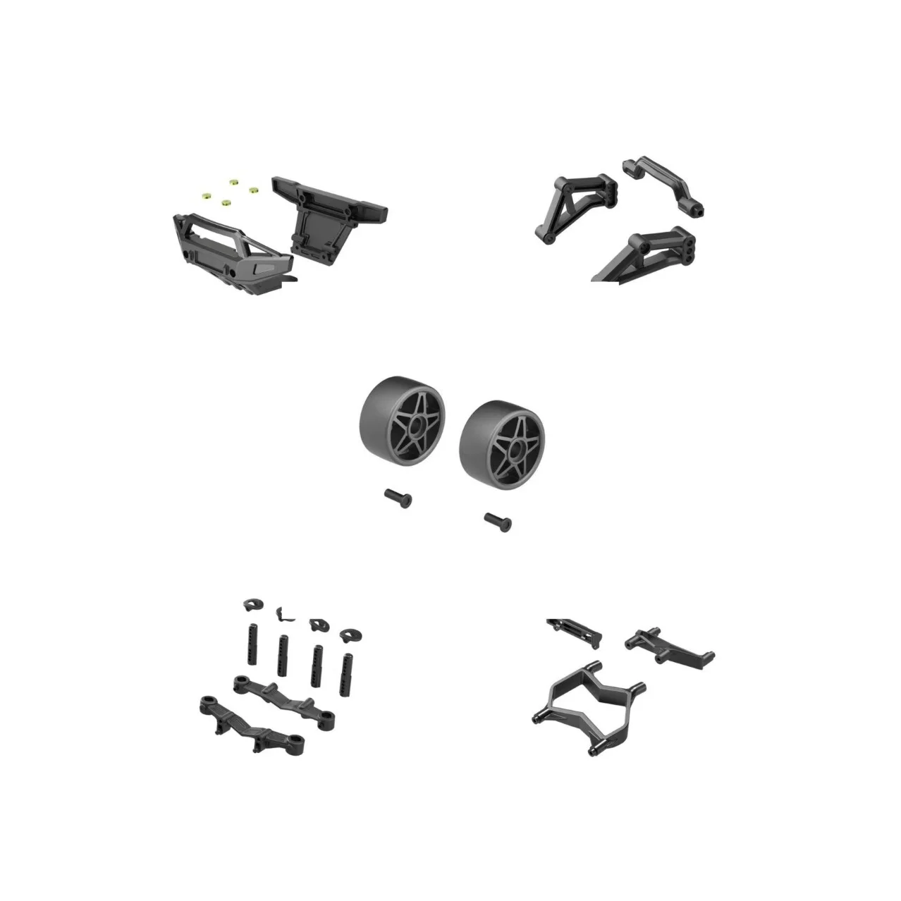 

Аксессуары для терминаторов Leiluo «все в одном»: защита переднего и заднего бампера, провода освещения, кронштейн бампера, колонка корпуса и головка