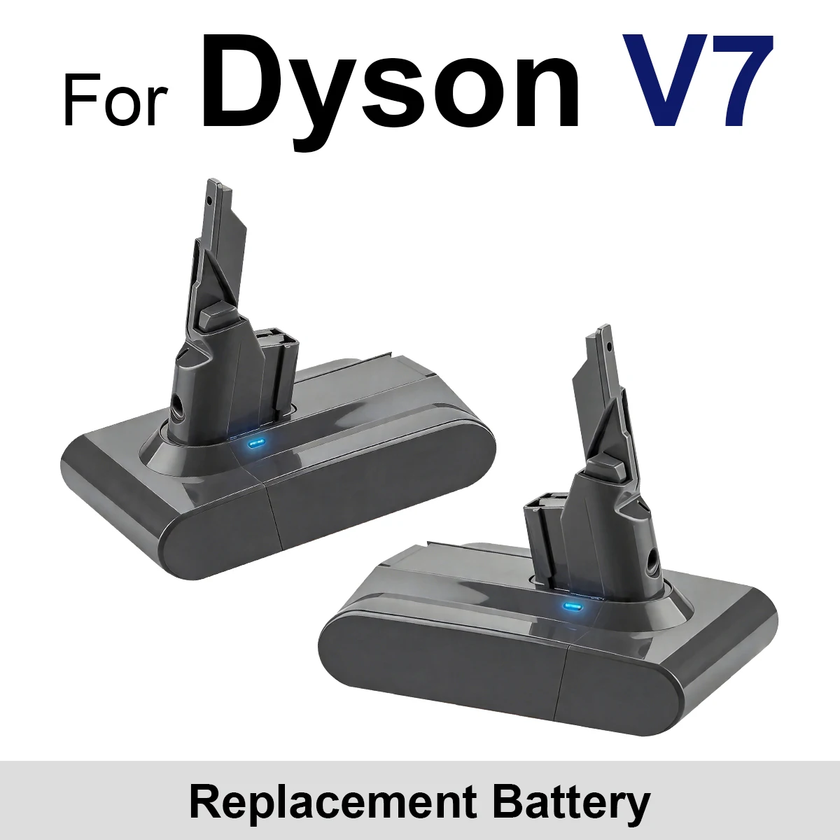 

Upgraded Version 21.6V Li-ion Battery for Dyson V6 V7 V8 V10 DC58 DC59 DC61 DC62 Cordless Vacuum Cleaner Replacement Spare Pack
