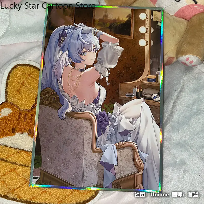 혼카이: 스타 레일 로빈 아크릴 스탠드 배지 코스터 컬러드 페이퍼 코스프레 컬렉션 게임 애니메이션 할로윈 생일 크리스마스 선물