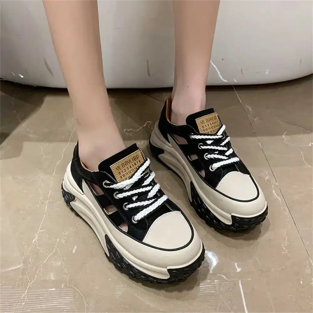 Normal Leather With Ties Women Sport Vulcanize Wholesale Shoes Sports Woman Sneakers Fashion Vip Link Tens New Fast Model