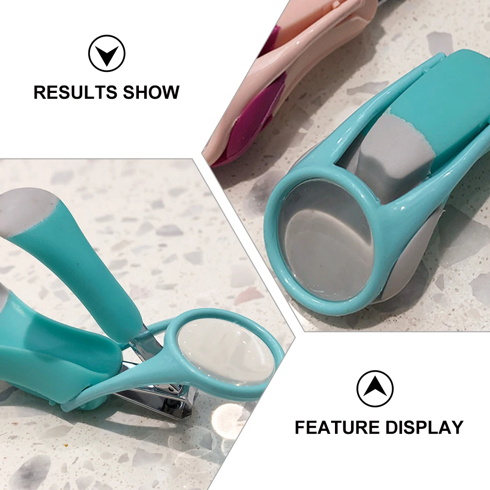 

Детские машинки для стрижки ногтей, безопасная прочная лупа, эргономичная удобная ручка, машинки для ухода за ногтями, крошечные детские кусачки для ногтей