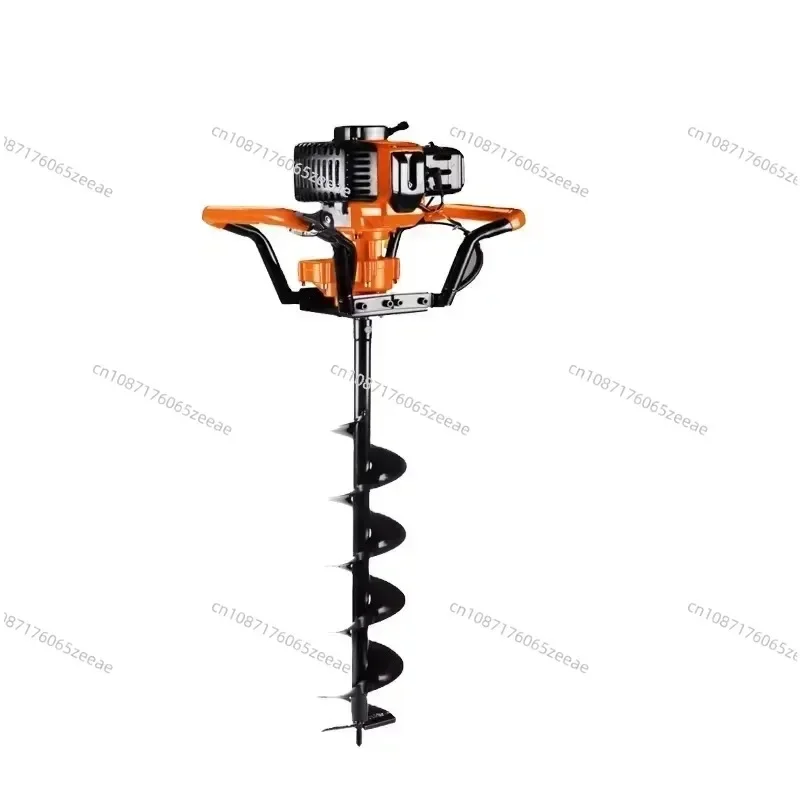 Factory 52cc Gasoline Earth Auger Digging Machine 2 Stroke