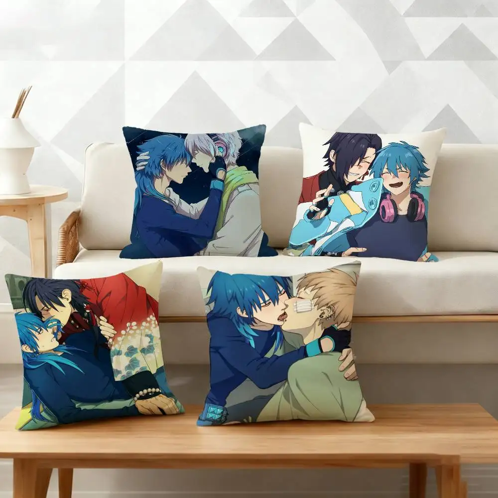 

D-DRAMAtical Murder Clear Aoba Pillow Case Cushion Cover Throw Pillow Case For Car Sofa