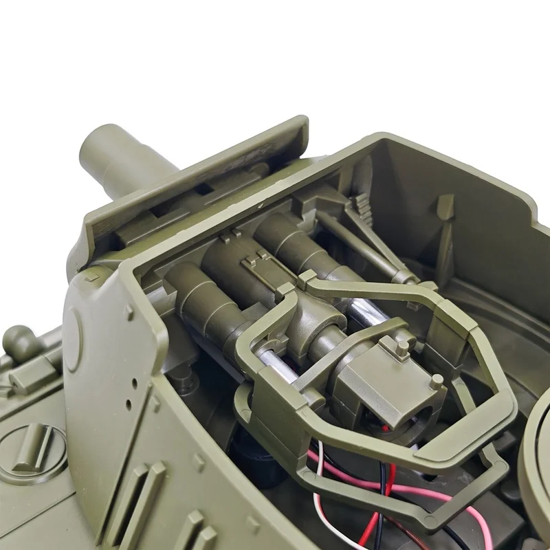 Ku Bing Ke M8 artillerie automotrice Cockpit ouvert réservoir télécommandé peut fumer Simulation modèle militaire garçon jouet