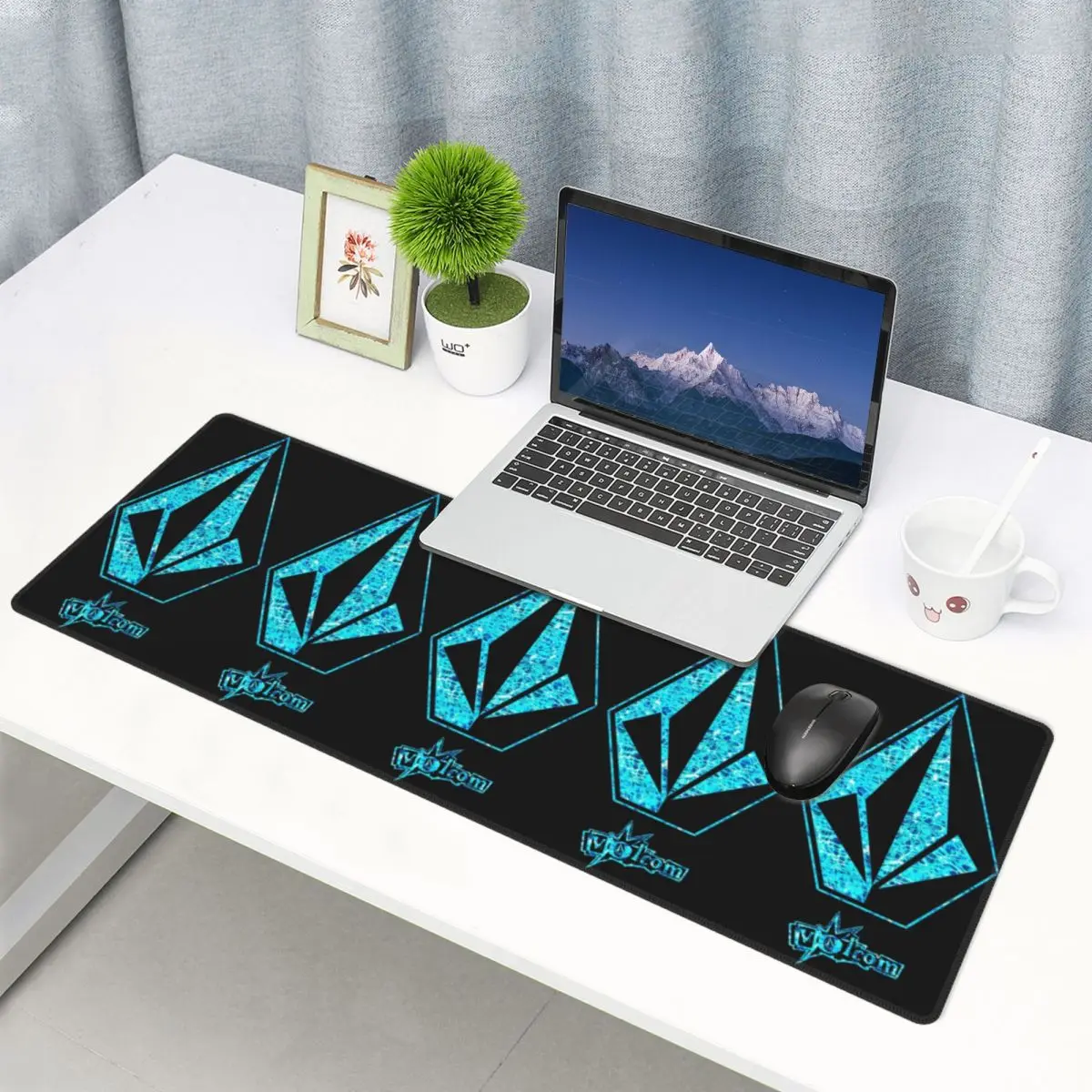 Large Mouse Pad Half Diamond Volkom Gamer PC Laptop Mats Keyboard Carpet Computer Gaming Office Accessories Desk Mat