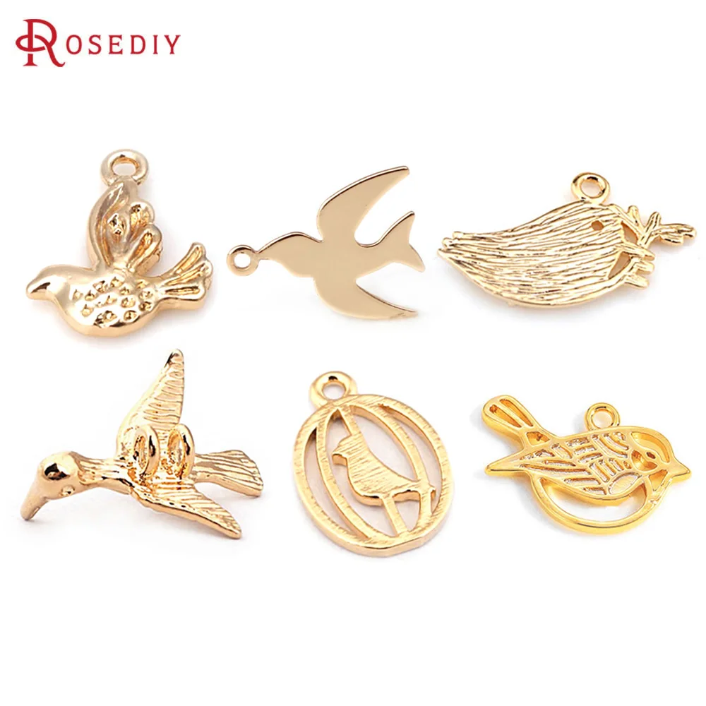 18K Gold Color Bras… - image