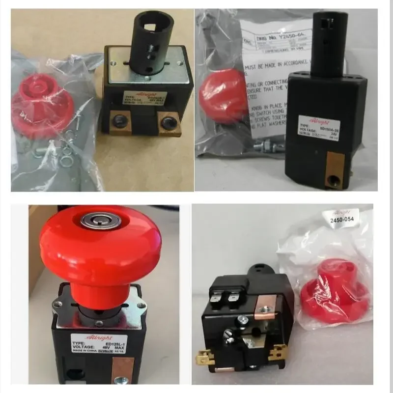 Genunie Albright Emergency Button ED125L-1 ED125-34 ED250B-1 SD150A-2 SD150A-26 SD250AB-42 SD250AB-57T Emergency Stop Switch