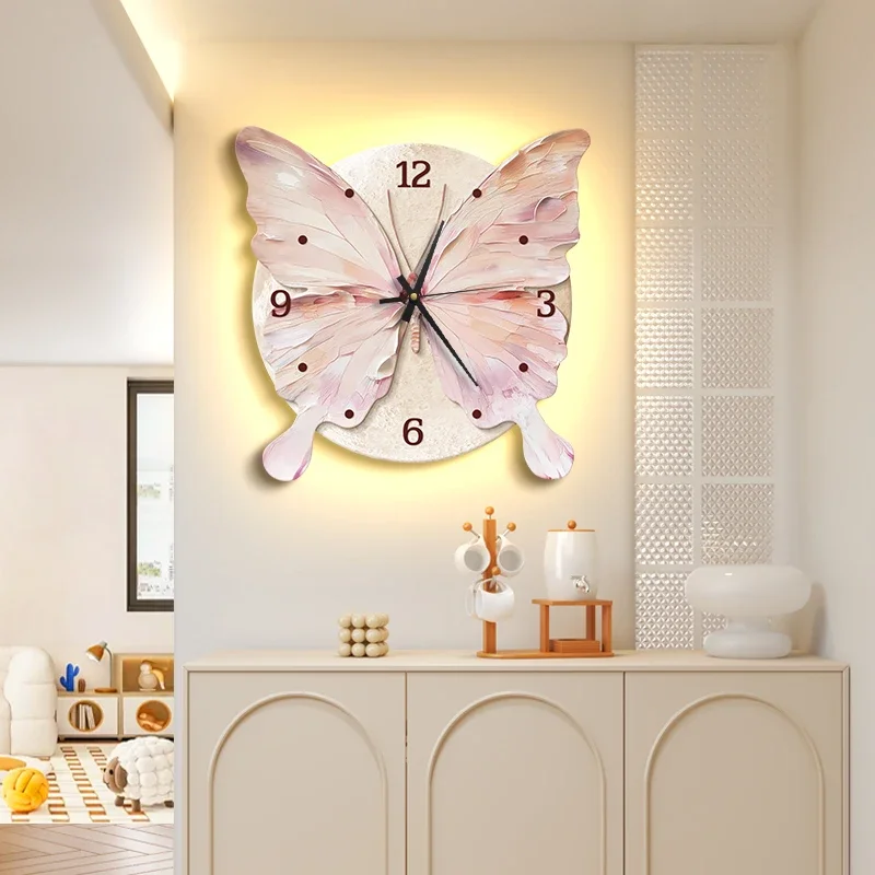 

Art Mural Wall Clocks Living Room Luxury Digital Restaurant Nordic Wall Watch Silent Design Relogio De Parede Home Decoration