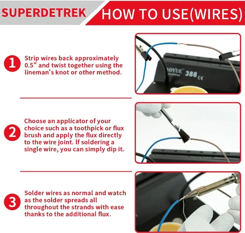 Imagem -04 - Solda Colar Rosin Flux Óleo de Solda sem Chumbo Fácil de Solda Ferro Repair Preço Ferro Pedaço de Aço Inoxidável Níquel Solda Wire