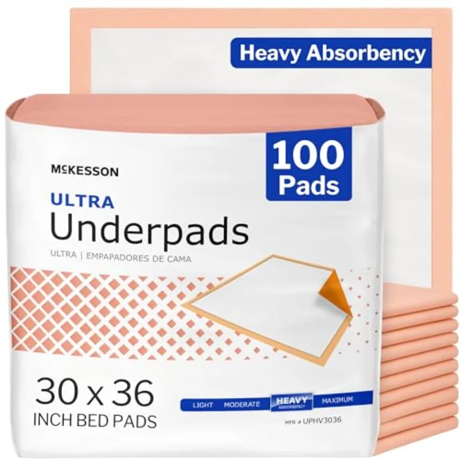 

Underpads Disposable Bed Pads 30" x 36" [0 Count], Heavy Absorbency, Ultra contence Chux Pads for Adults, Elderly, and Baby, Pe