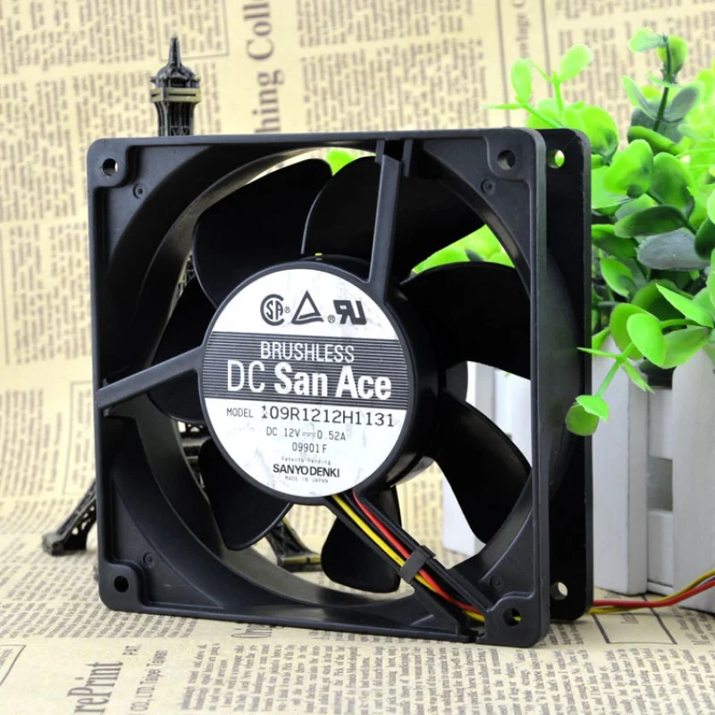 109r1212h1131 Dc12v 0.52a 12cm 12038 Inverter Fan