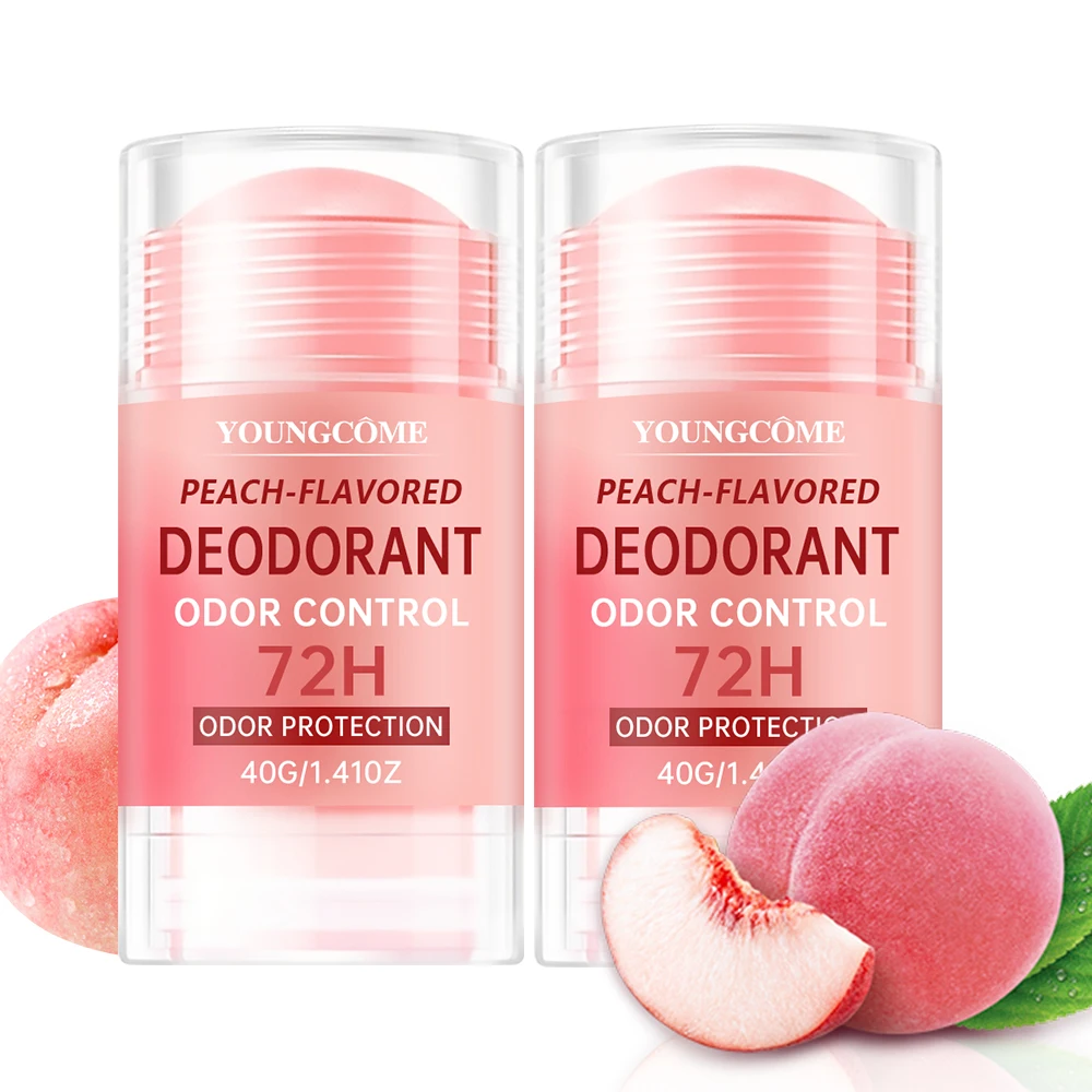 

Women's Peach Vanilla Deodorant Lotion Multiple Fruits Perfume Remove Armpit Odor Underarm Atmosphere Long Lasting Fragrance
