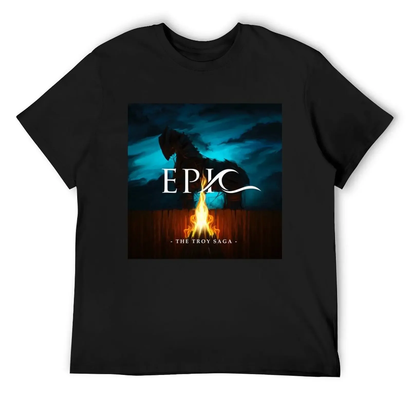 Epic the Musical: The Troy Saga T-Shirt man clothes Short sleeve tee korean fashion men clothing