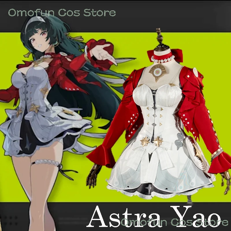Presale Zenless Zone Zero Agent Astra Yao, kostum Cosplay pakaian Main wanita, pakaian seragam pesta Halloween ZZZ Roleplay