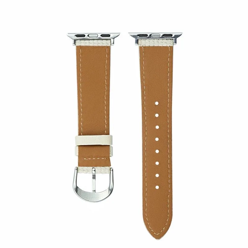 فحص جلد الغزال حزام ل سوار ساعة يد آبل 7/6/5/4 سلسلة 42/44/45 مللي متر اكسسوارات معصمه ملكة جمال السيدة سيدة 8 الترا 49 مللي متر