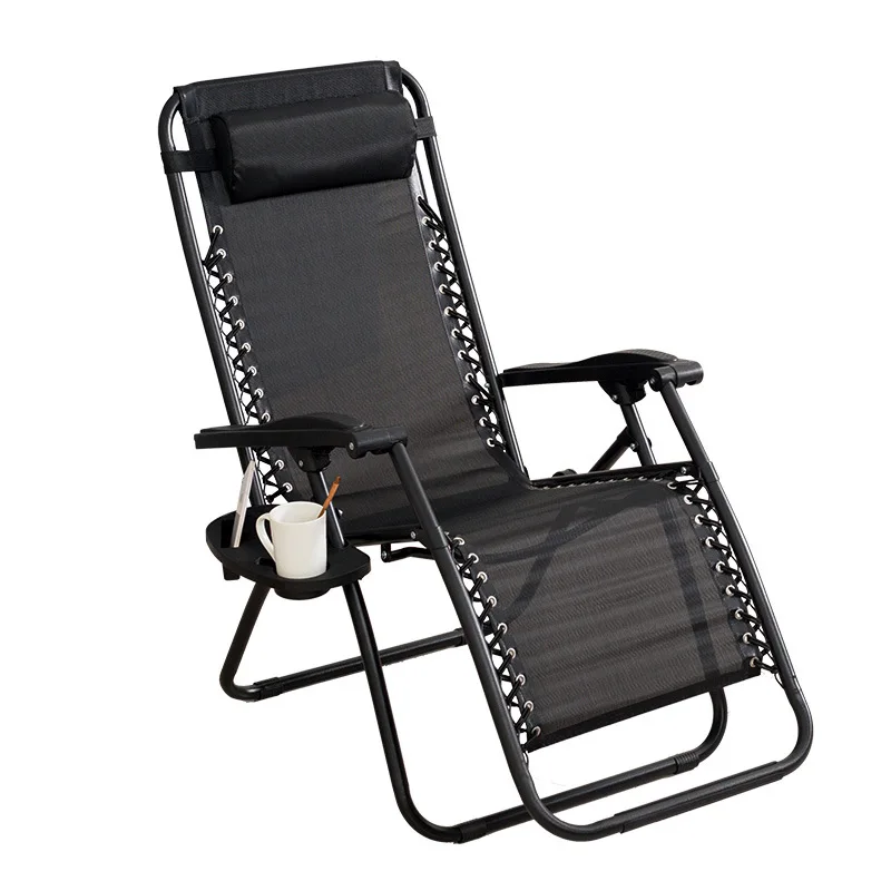 Wholesale Portable Folding Rattan Aluminium Beach Outdoor Zero Gravity Office Chair