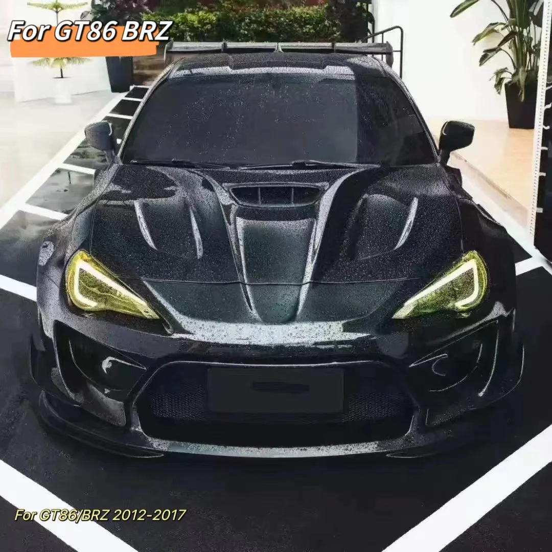 

MRD Carbon Hood for GT86 BRZ 2013-2017 Real Carbon Fiber Car Hood Bonnet Cover