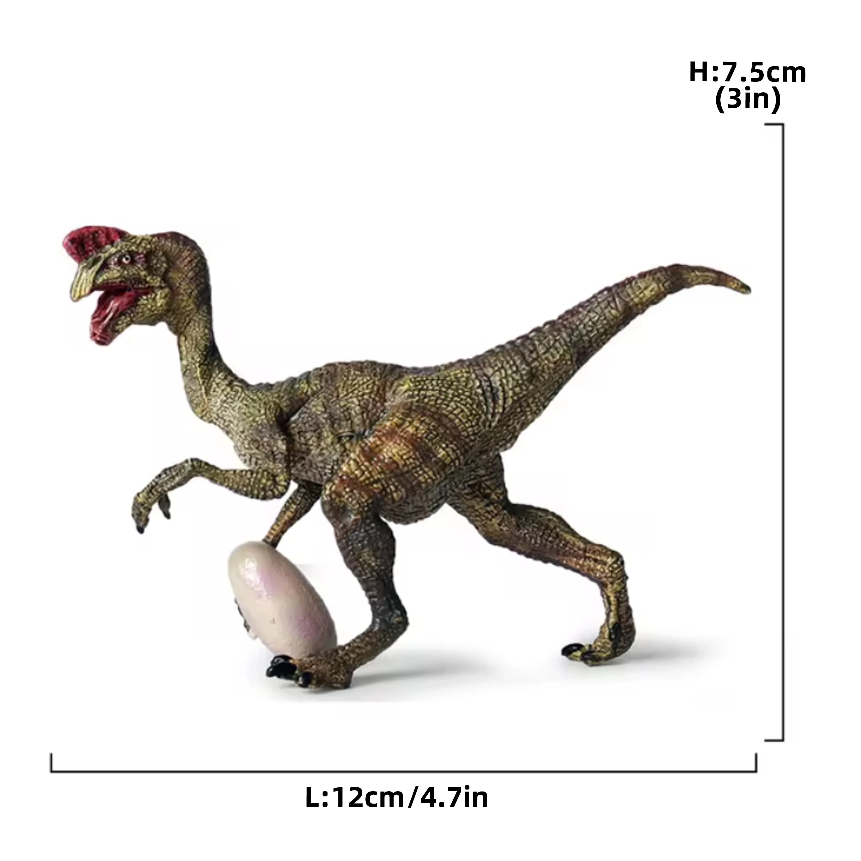 Oviraptor jurásico, modelo estático, Parque Jurásico, película, decoración de animales, colección de Halloween, Navidad, regalo de cumpleaños, juguete para niños, nuevo