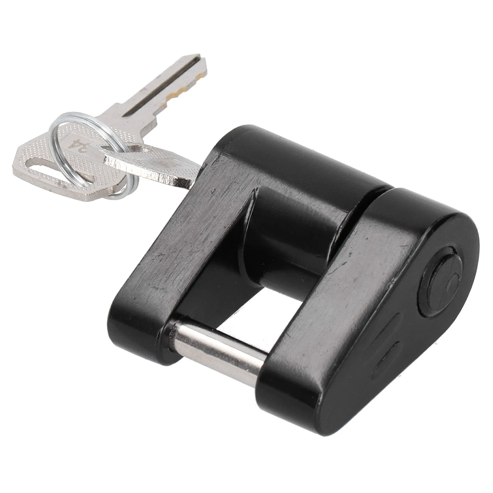 

Hitch Security Lock Portable Anti‑theft Towing Coupler Lock Practical 1/4in Coupler Lock for Trailers Safe Lock Trucks