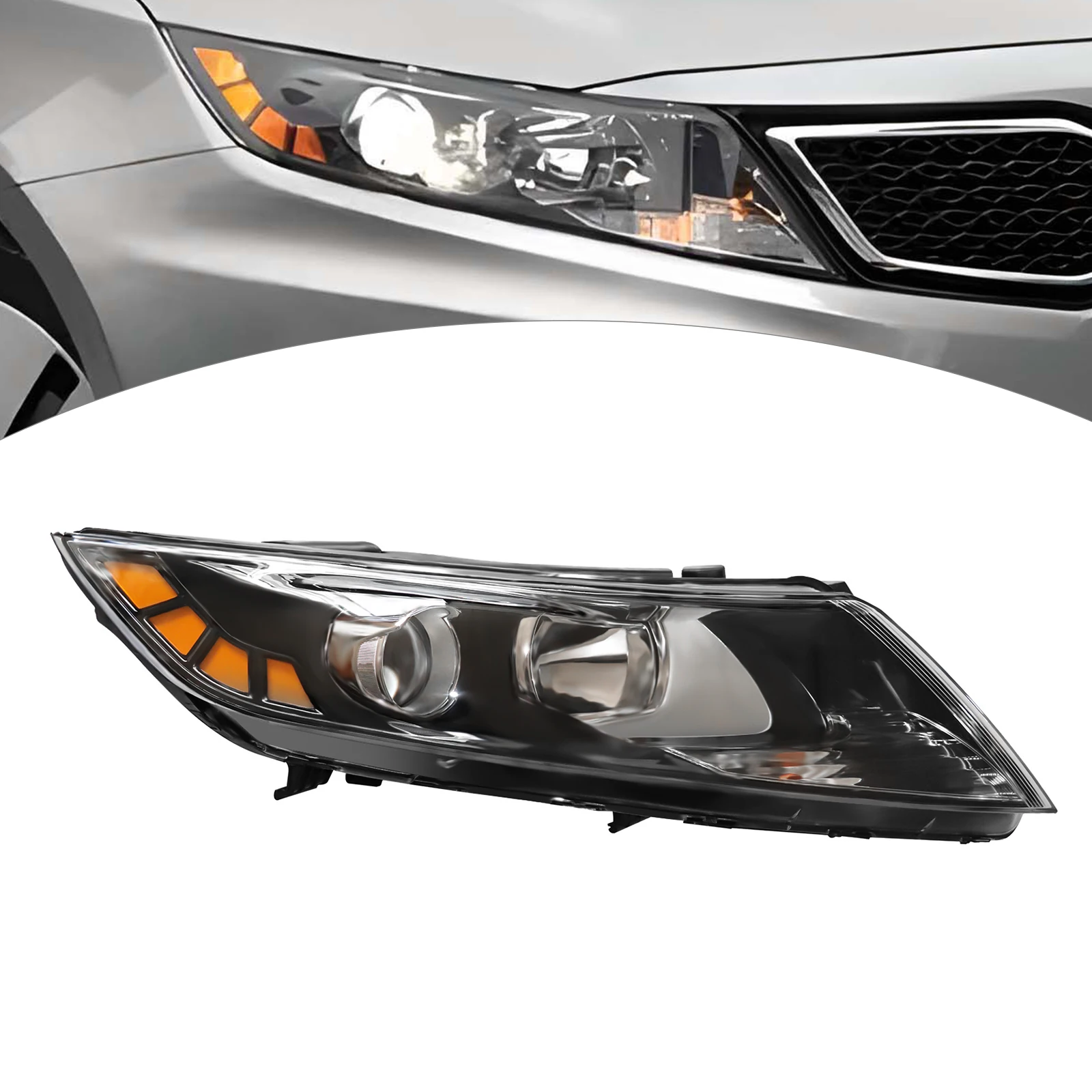 Links Rechts Koplamp Voor 2011-2013 Kia Optima Auto Koplamp Koplamp Montage 921012T121 Halogeen Koplamp Replacemet