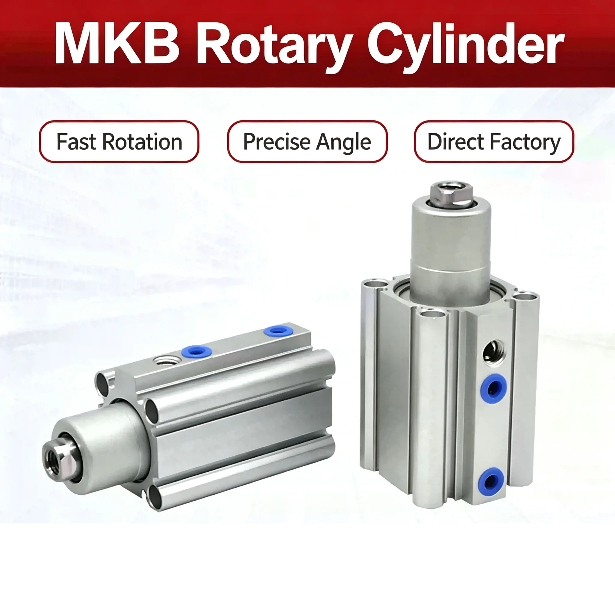MKB16-10LZ/MKB16-20LZ/MKB16-30LZ/MKB16-10RZ/MKB16-20RZ/MKB16-30RZ/MKB/MKB16/NEW//Rotary/Clamp/Cylinder/Pneumatic/Component