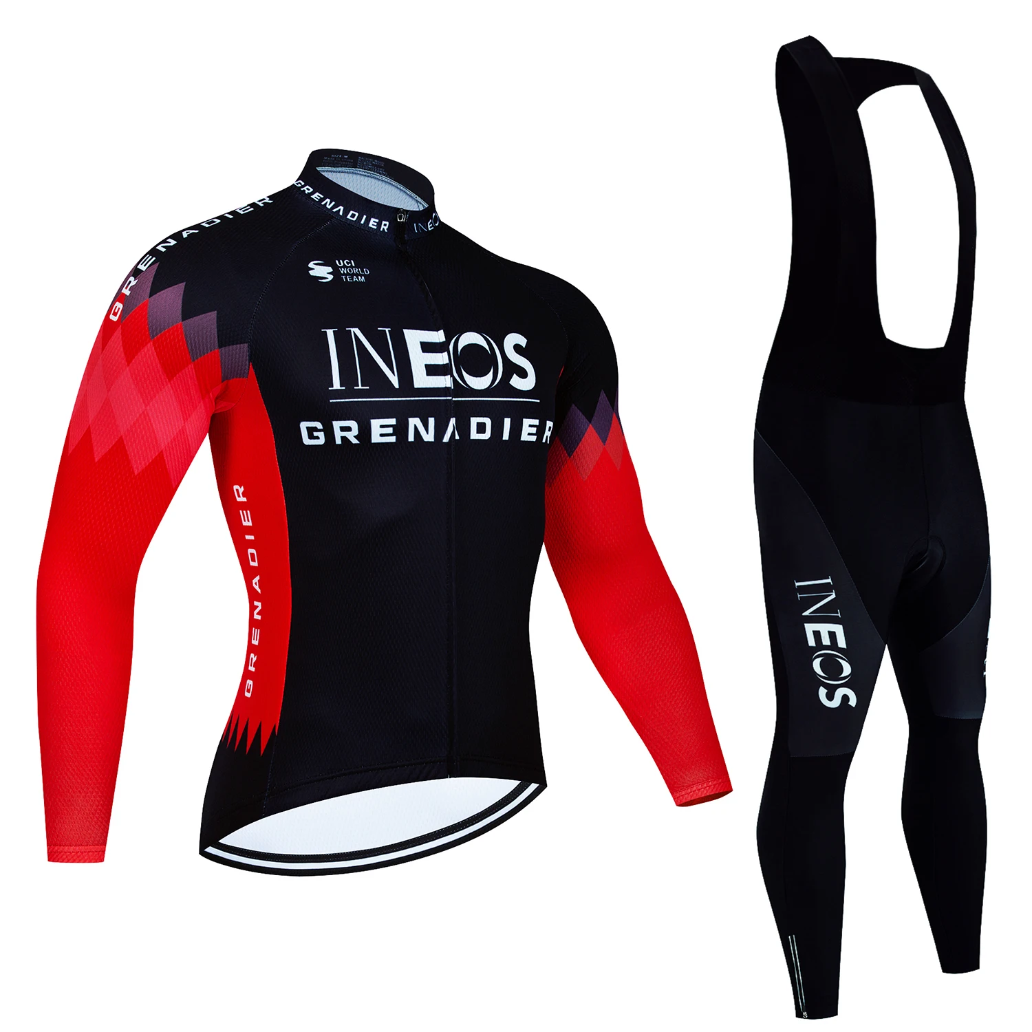 

INEOS Road Bike Jersey Men Long Cycling Clothes Bicycle Clothing Bib Set Autumn Jumper Outfit Man Men's 2024 Autumn Shirt Suits