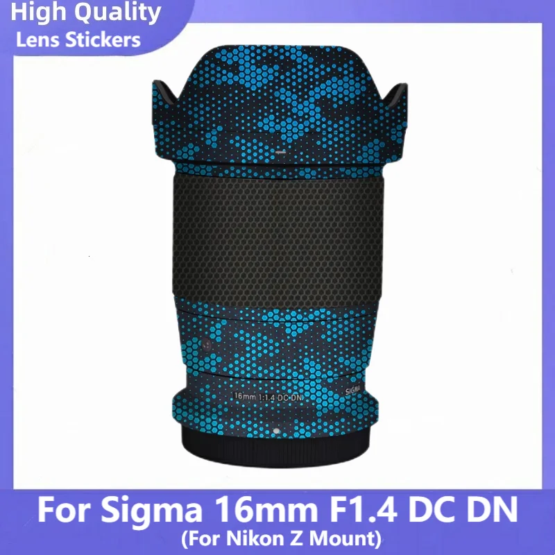 

Для Sigma 16 мм F1.4 DC DN наклейка виниловая пленка для объектива камеры защитная наклейка для объектива Nikon Z Mount 16 1.4 F1.4