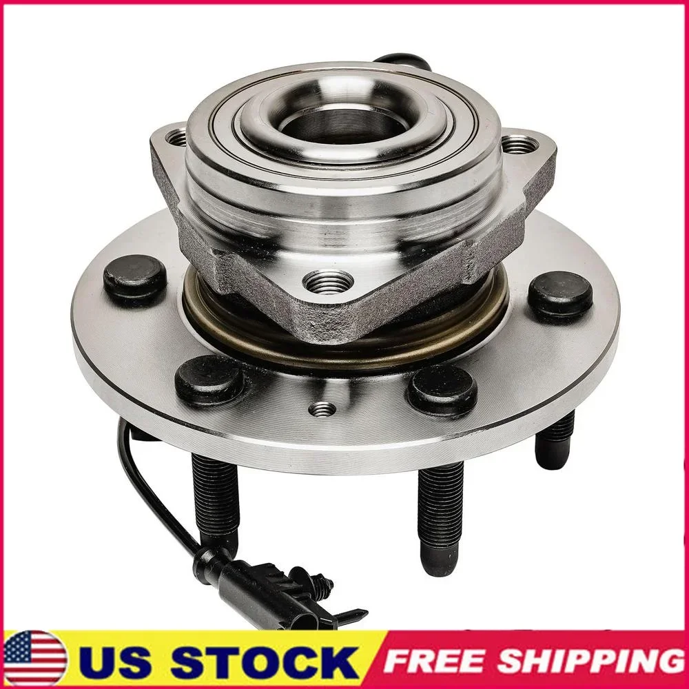 

4WD Front Wheel Bearing Hub Assembly Chevy GMC Silverado Sierra Yukon Tahoe Avalanche Escalade ESV EXT Durable ABS
