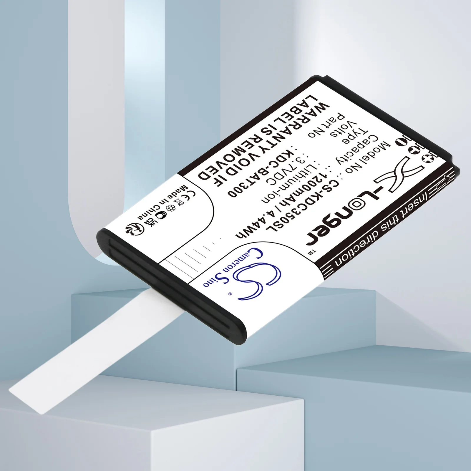 3.7V 1200mAh Barcode Scanner Battery