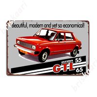 Zastava Yugo 55 65 Metal Sign Classic Wall Pub Wall Plates Tin Sign Posters