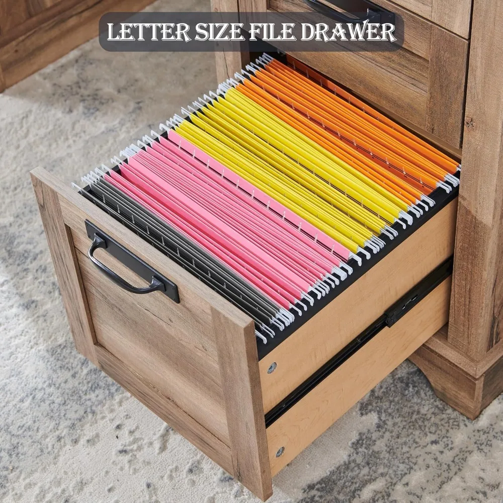 Bureau de direction de ferme avec égouts de proximité, bureau à domicile en bois avec station de charge, armoire de rangement pour clavier et fichier