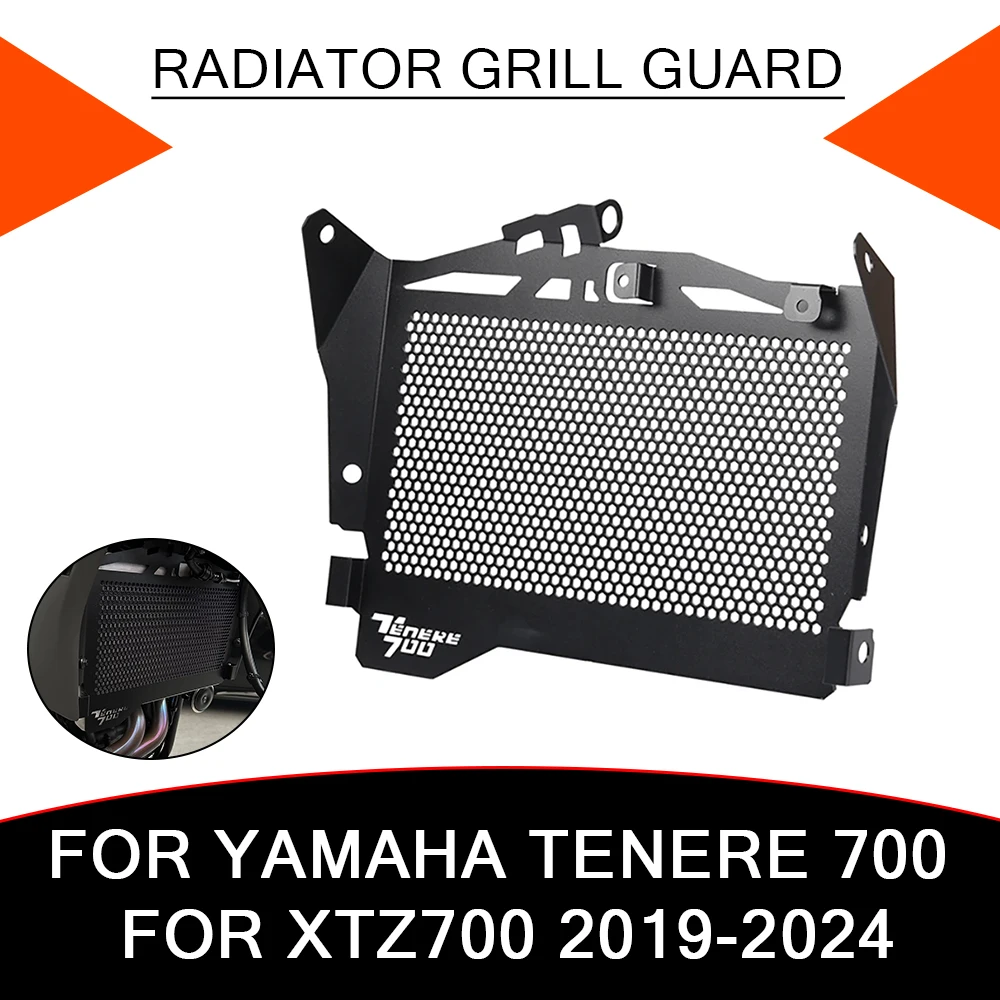 

For Yamaha Tenere 700 Rally XTZ700 XTZ 700 T7 Tenere700 T700 2019 - 2024 Accessories Radiator Guard Grille Radiator Grill Cover