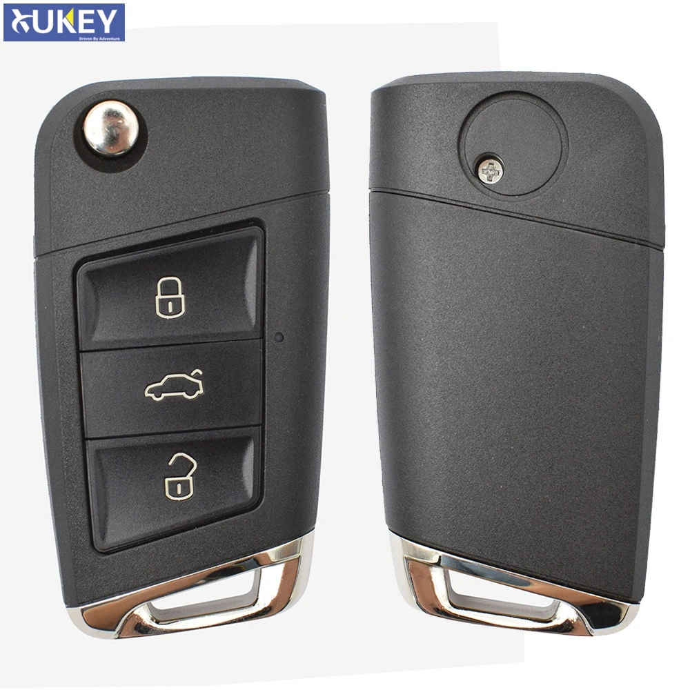 Modified Car Remote Key Shell Case For Skoda Fabia Octavia Superb For Seat Leon Toledo Altea Ibiza 3 Button