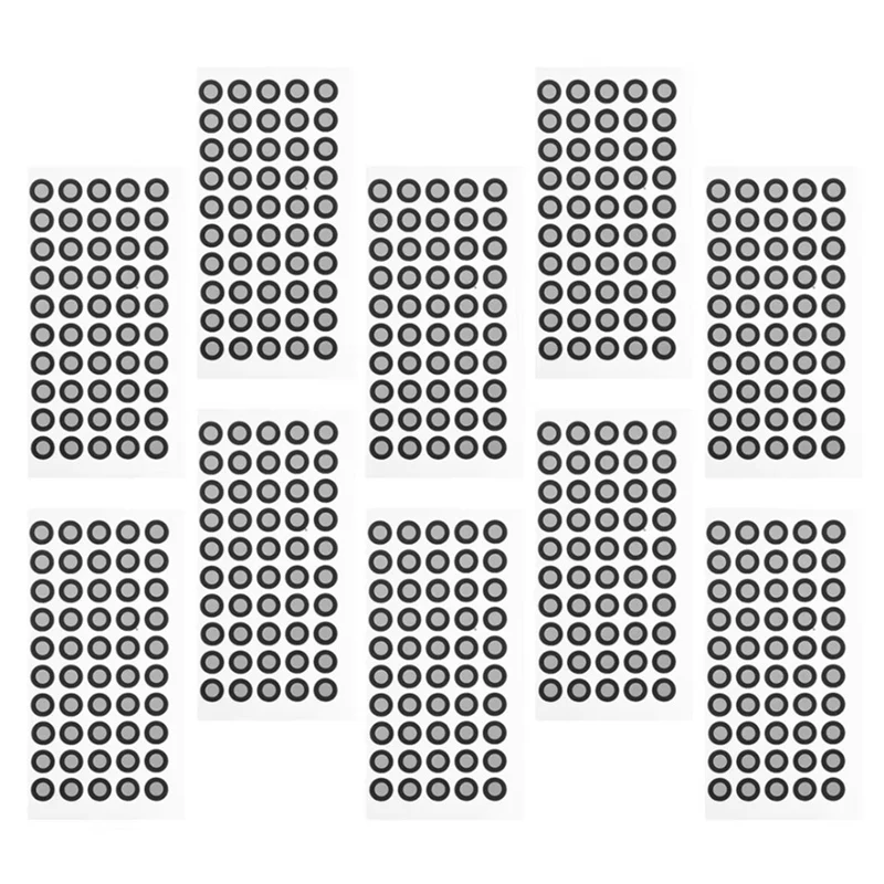 

HOT-10 Sheets Scanner Reflective Film 6Mm 3D Scanning Marker Marking Points Dots Reflection Markers The Pet Marker Dots