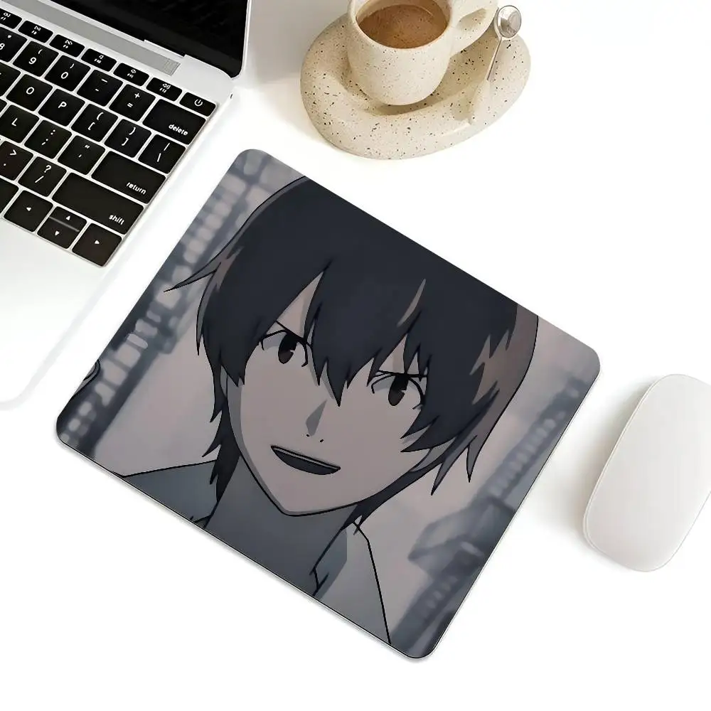 BACCANO! Mousepad Small LockEdge Mouse Pad For Gamers Computer Desk Pad Rectangular Anti-slip Rubber