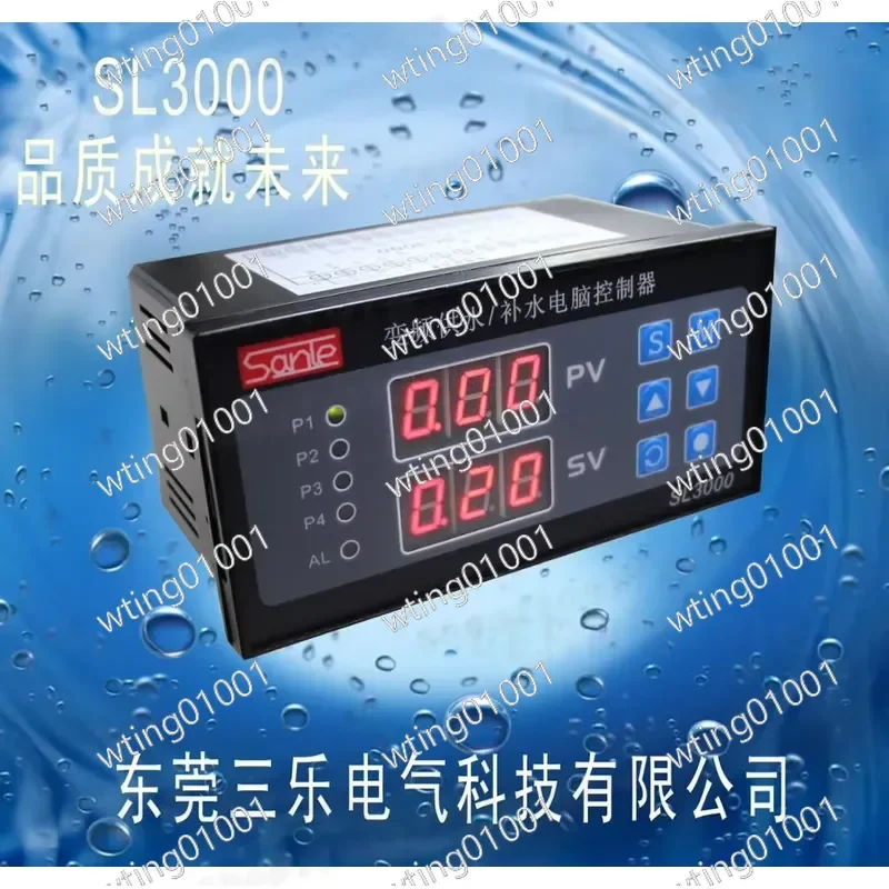 for SL3000 Smart Pump Control Unit with Auto Pressure Regulation RS485 Interface Scheduled Operation and Surge Protection