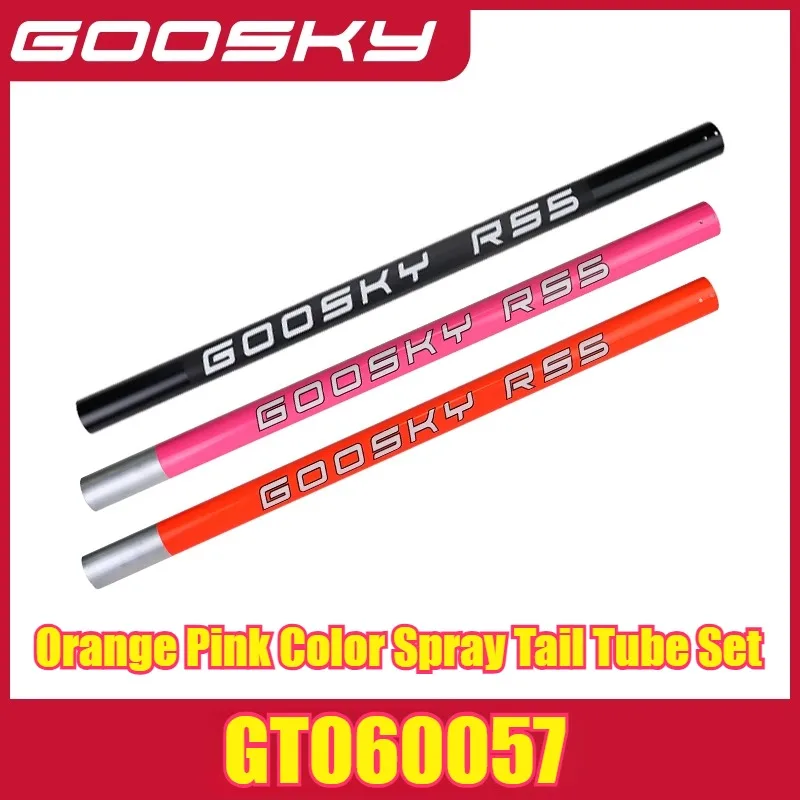 GOOSKY RS5 / RS6 RC Helicopter Parts Color Spray Tail Pipe Head Cover Ball Head Screw Stern Shaft Vertical Wing Skid Parts 1